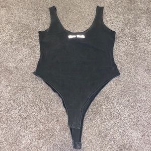 Forever 21 bodysuit reflective “New York” design